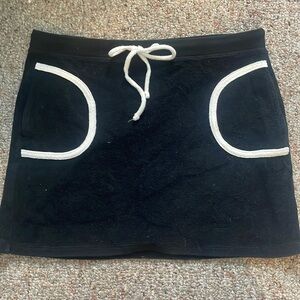 Club Monaco terry cloth skirt